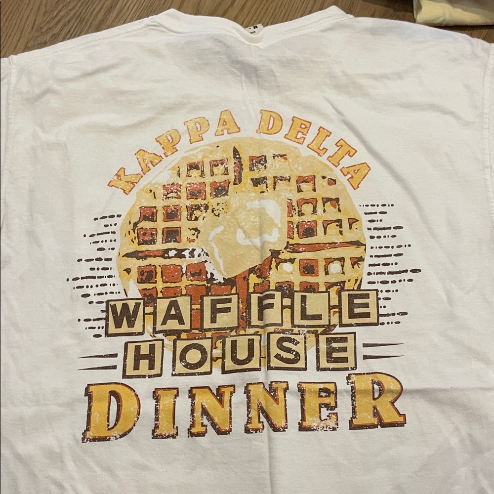 Comfort Colors Kappa delta UGA Classic White Tee